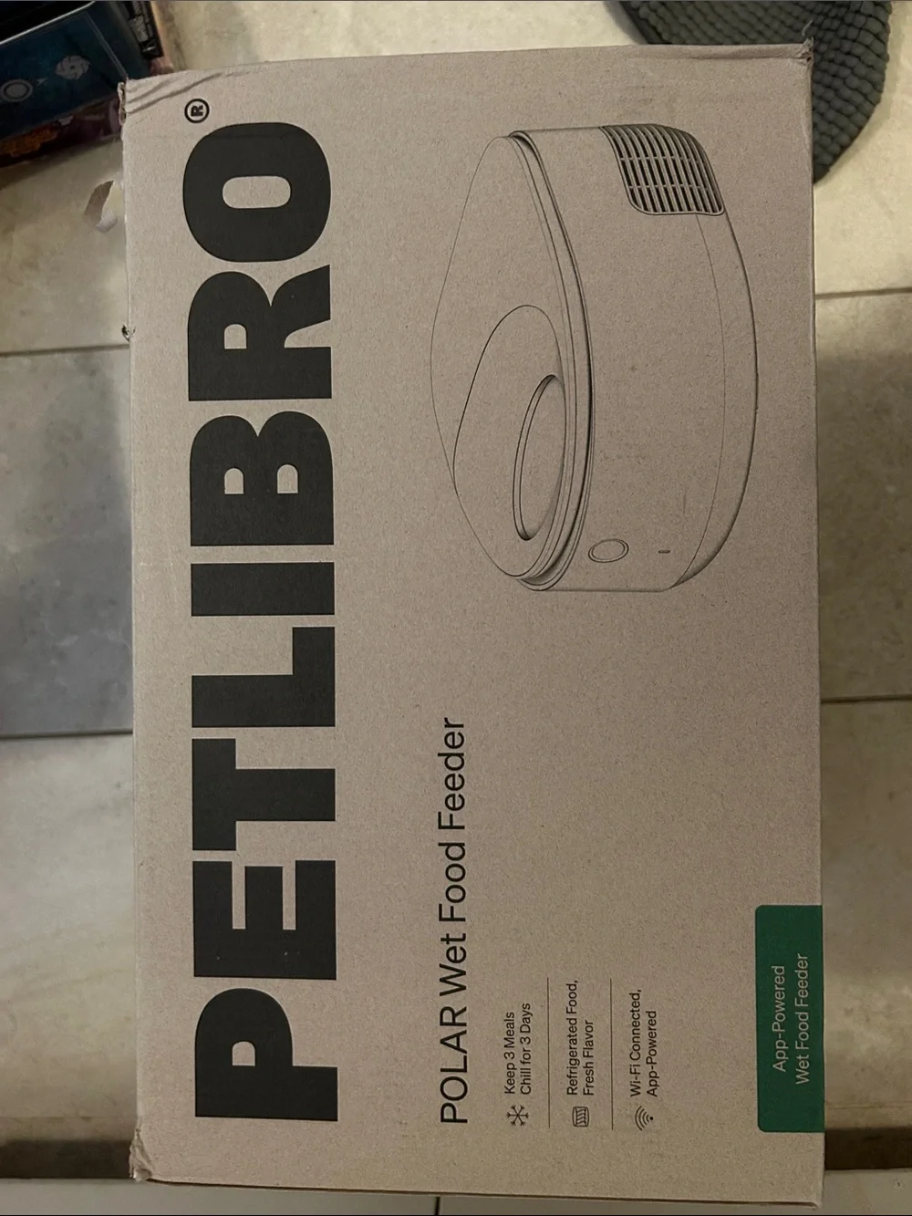 Pet Libro Smart Automatic Cat Feeder - White